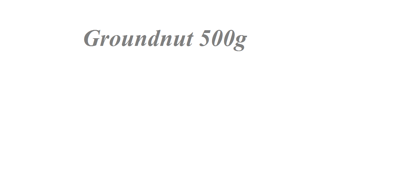 Groundnut -500gm